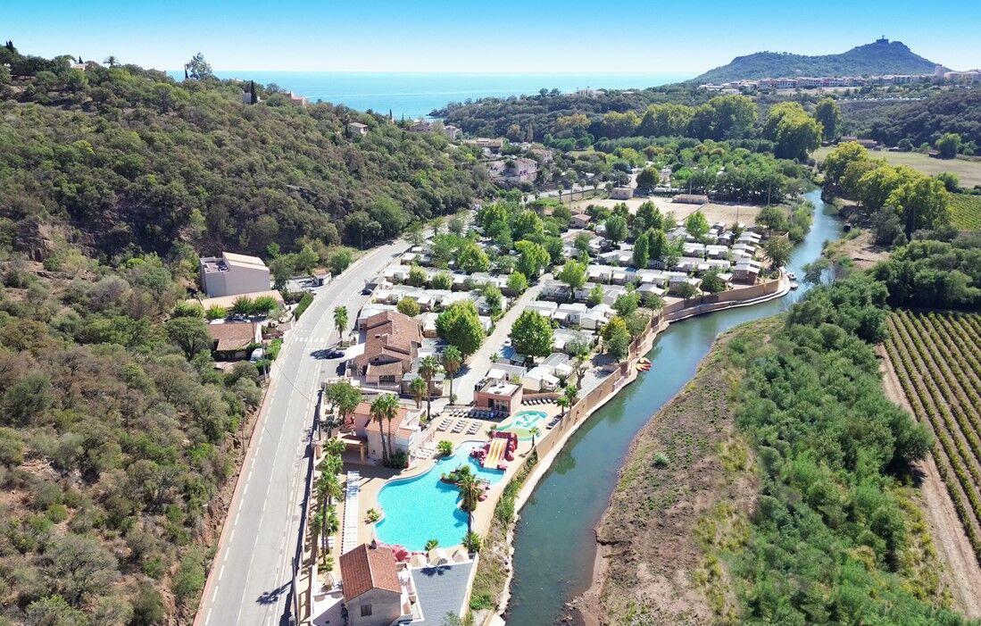 Agay - Camping La Vallée du Paradis : Piscine découverte