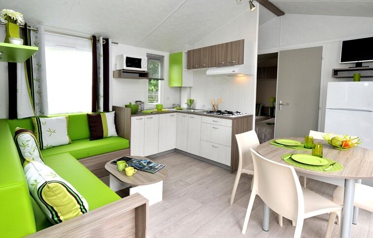 Laroque-des-Albères - Camping Les Albères : Inside accommodation 