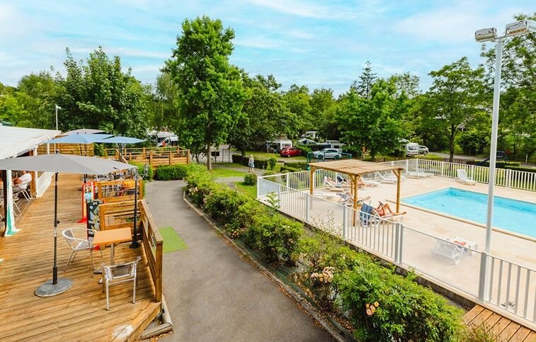 Villedieu-les-Poêles - Camping Les Chevaliers de Malte - Piscine découverte
