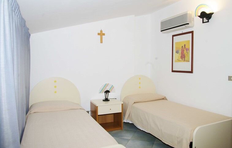 Italië, Cefalù - Residentie Fontana Barone: Interieur van een accommodatie 